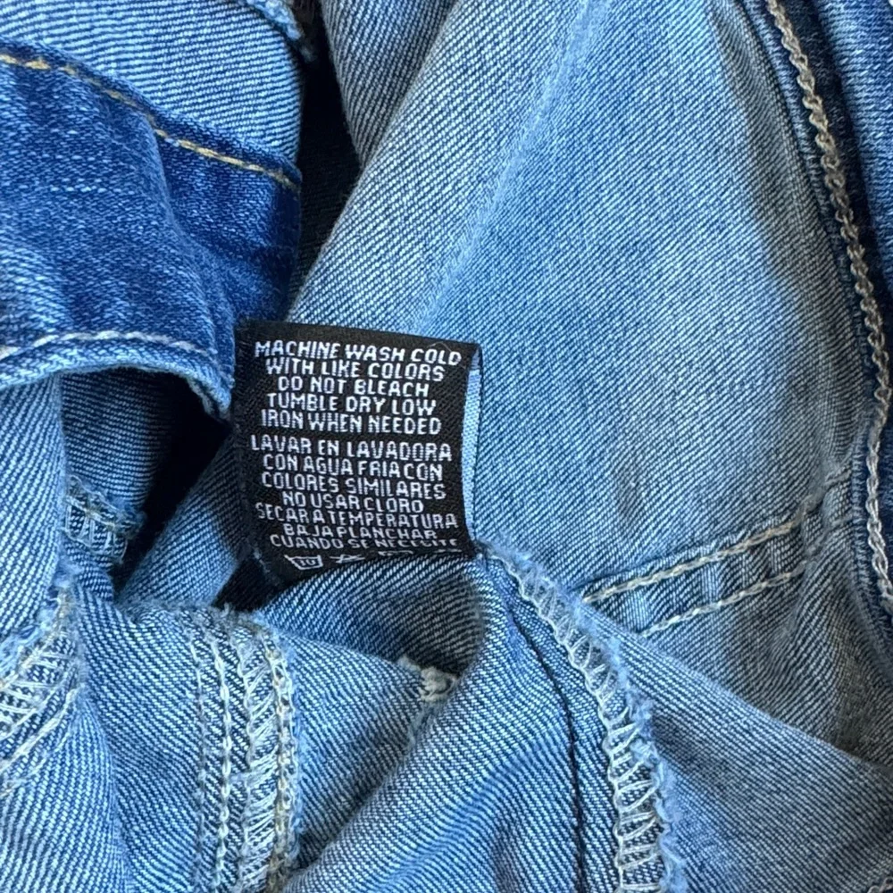 Special One Classic Blue Distressed Denim Jacket Size Small - Picture 3 of 10